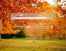 Tablet Screenshot of hidebuzz.us